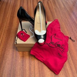 CHRISTIAN LOUBOUTIN
New Very Prive Patent Red Sole Pumps